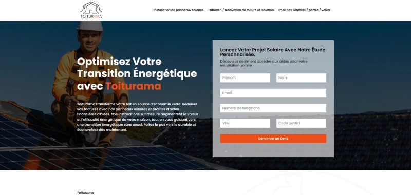 exemple-site-2 réalisation d'un site de rénovation